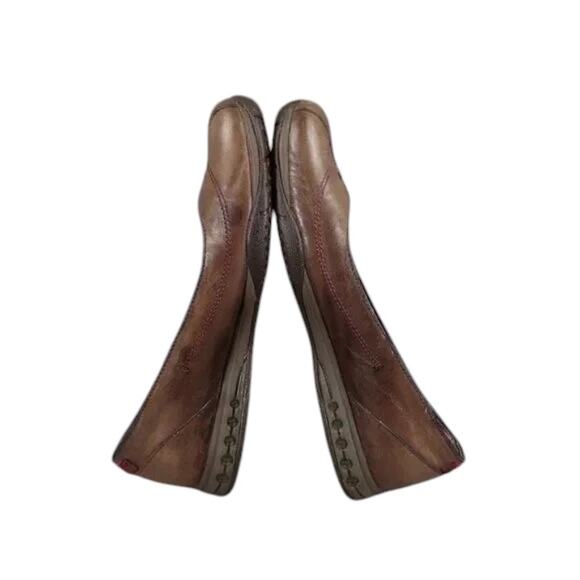 Merrell Shoes Womens 7 Ballet Flat Active Fashion Leather Comfort Charm Espresso - Picture 6 of 12